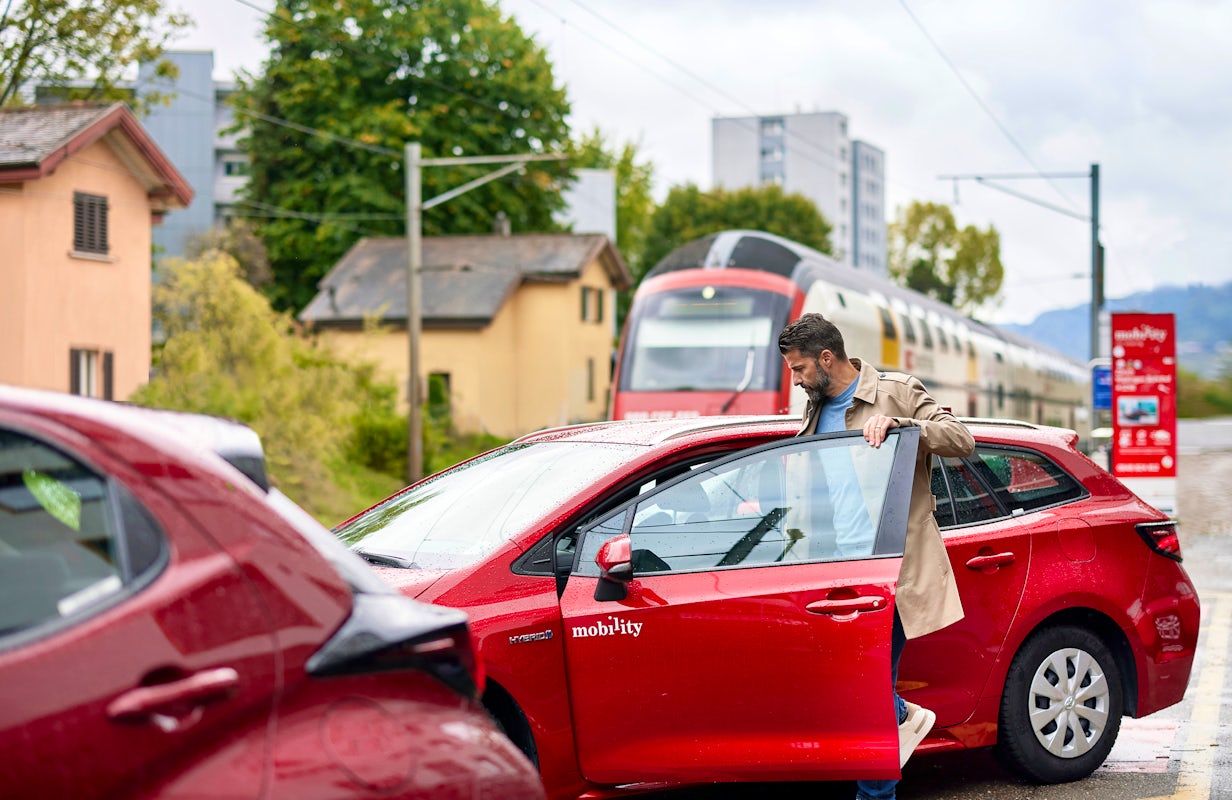 Car sharing car hire for business travel SBB Business Customer