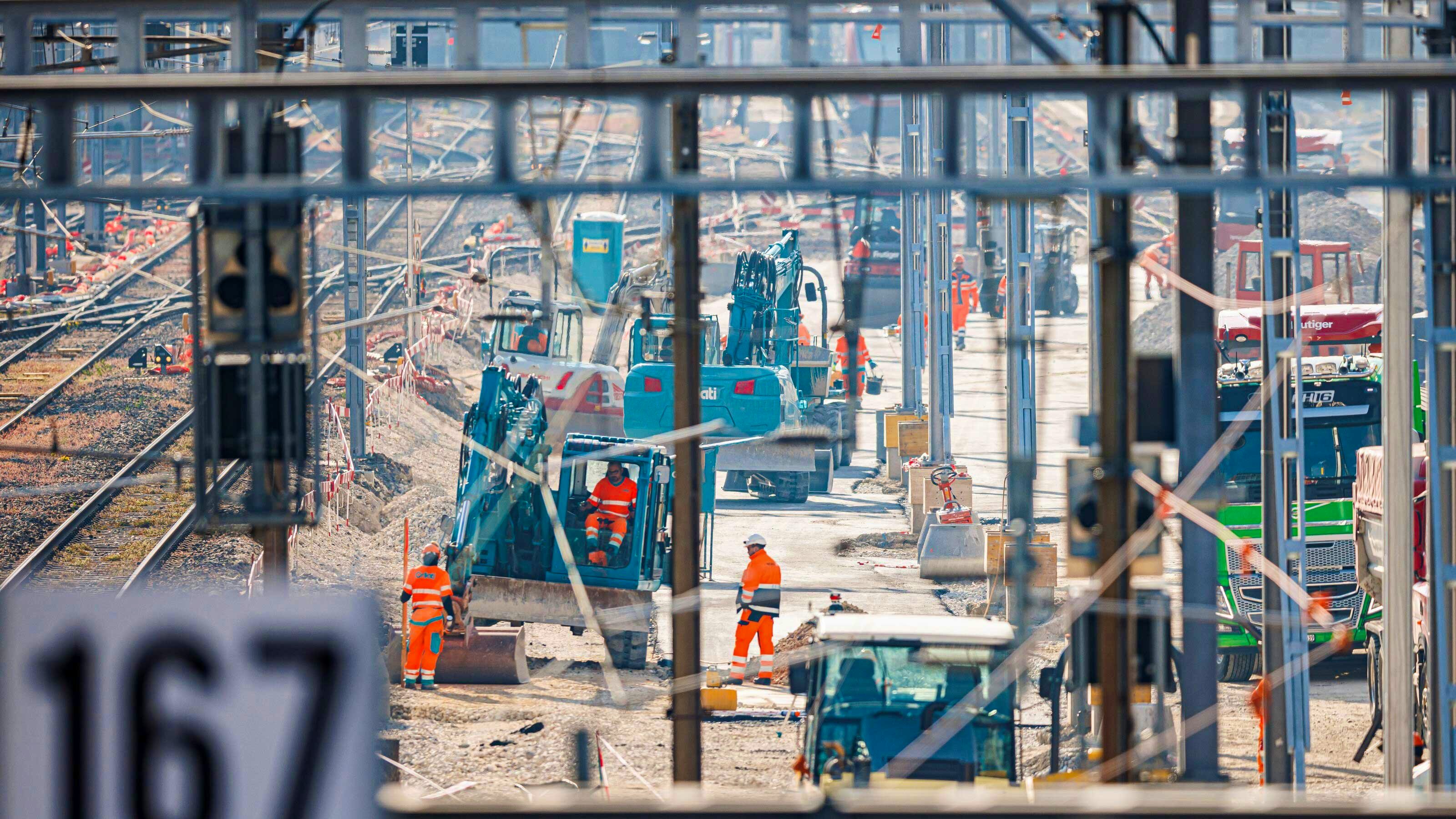 I lavori realizzati sulla testata ovest nel 2022.