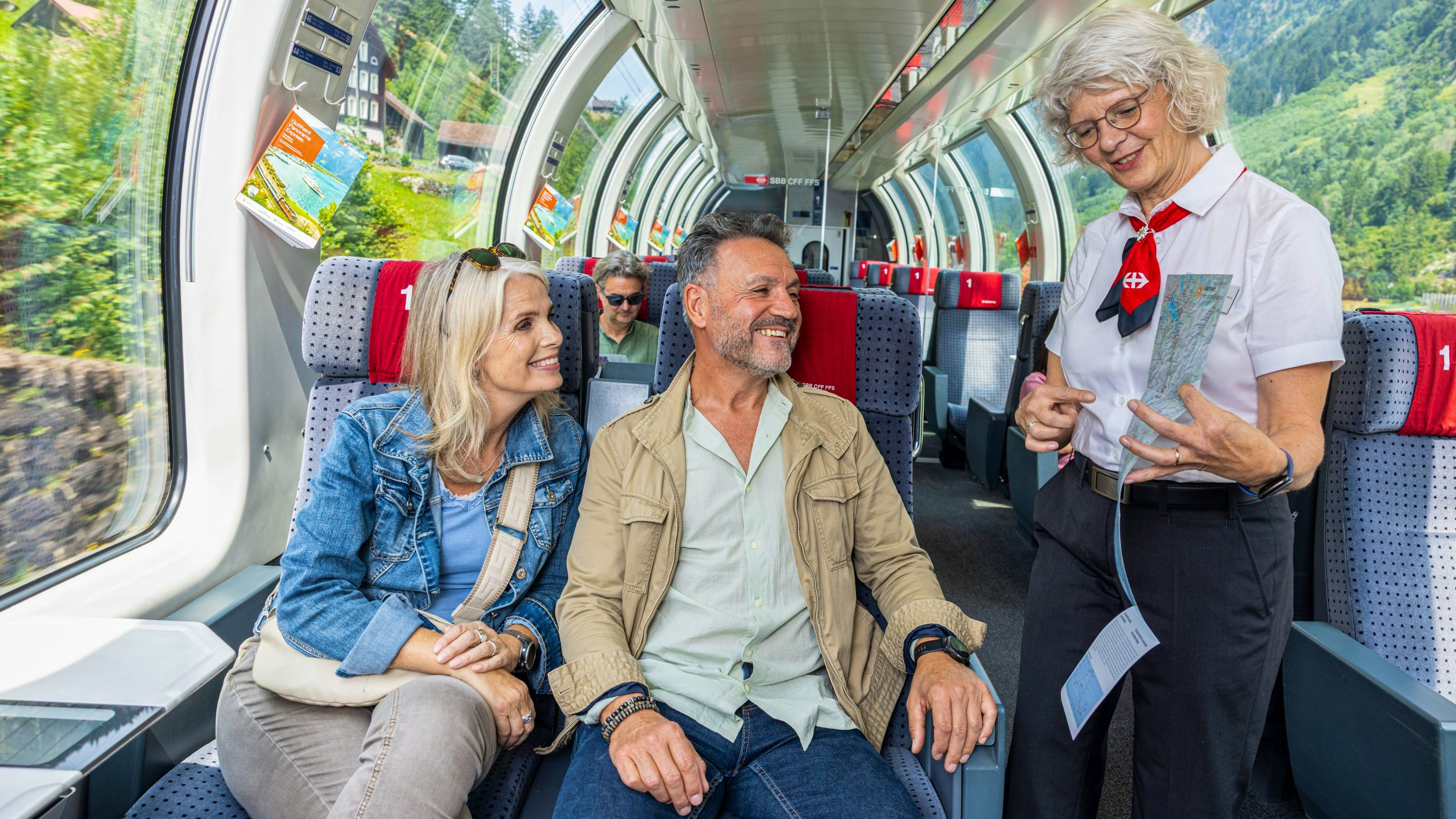 Gotthard Panorama Express: additional offers | SBB