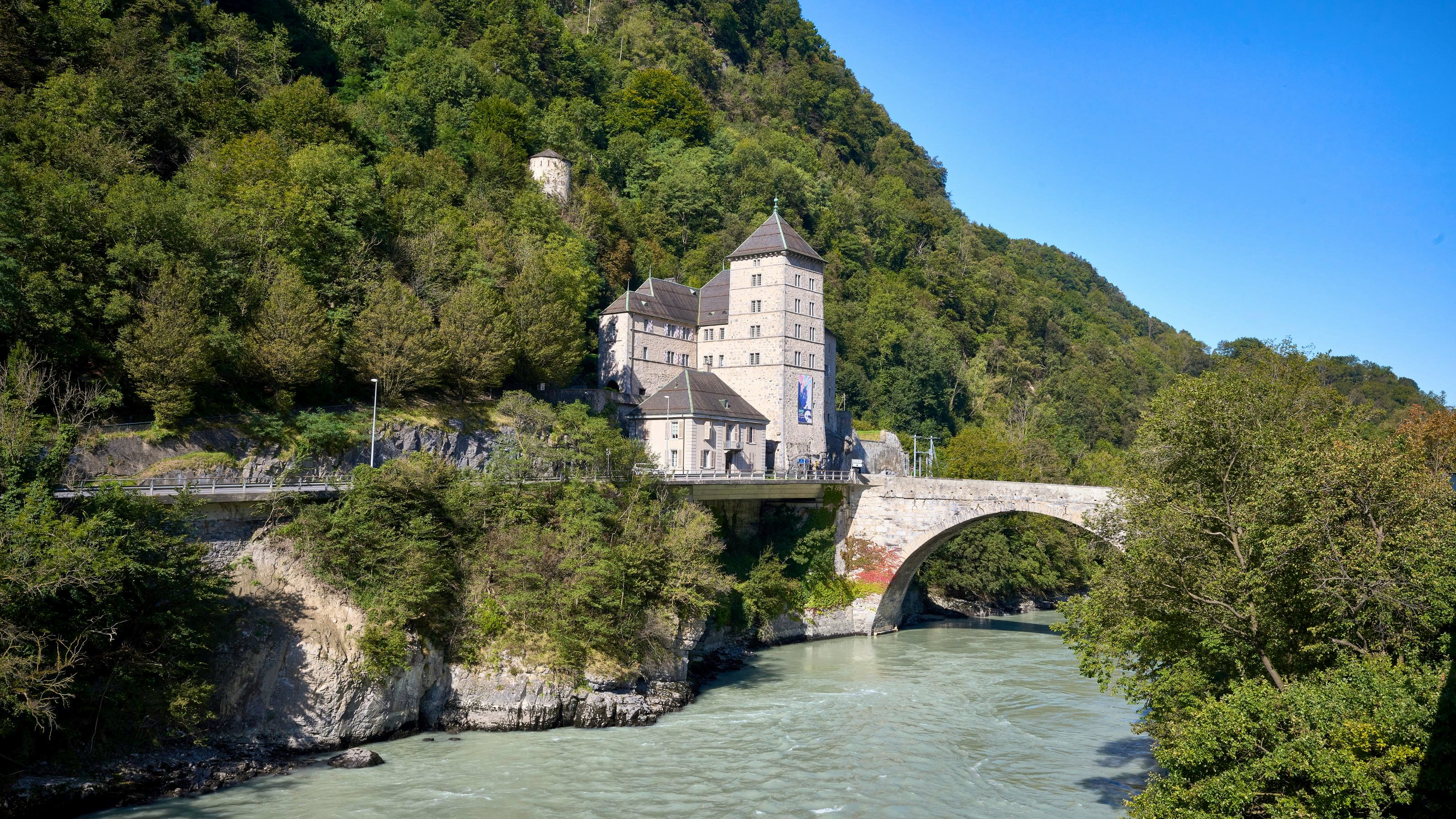 Foto del castello di Saint-Maurice.