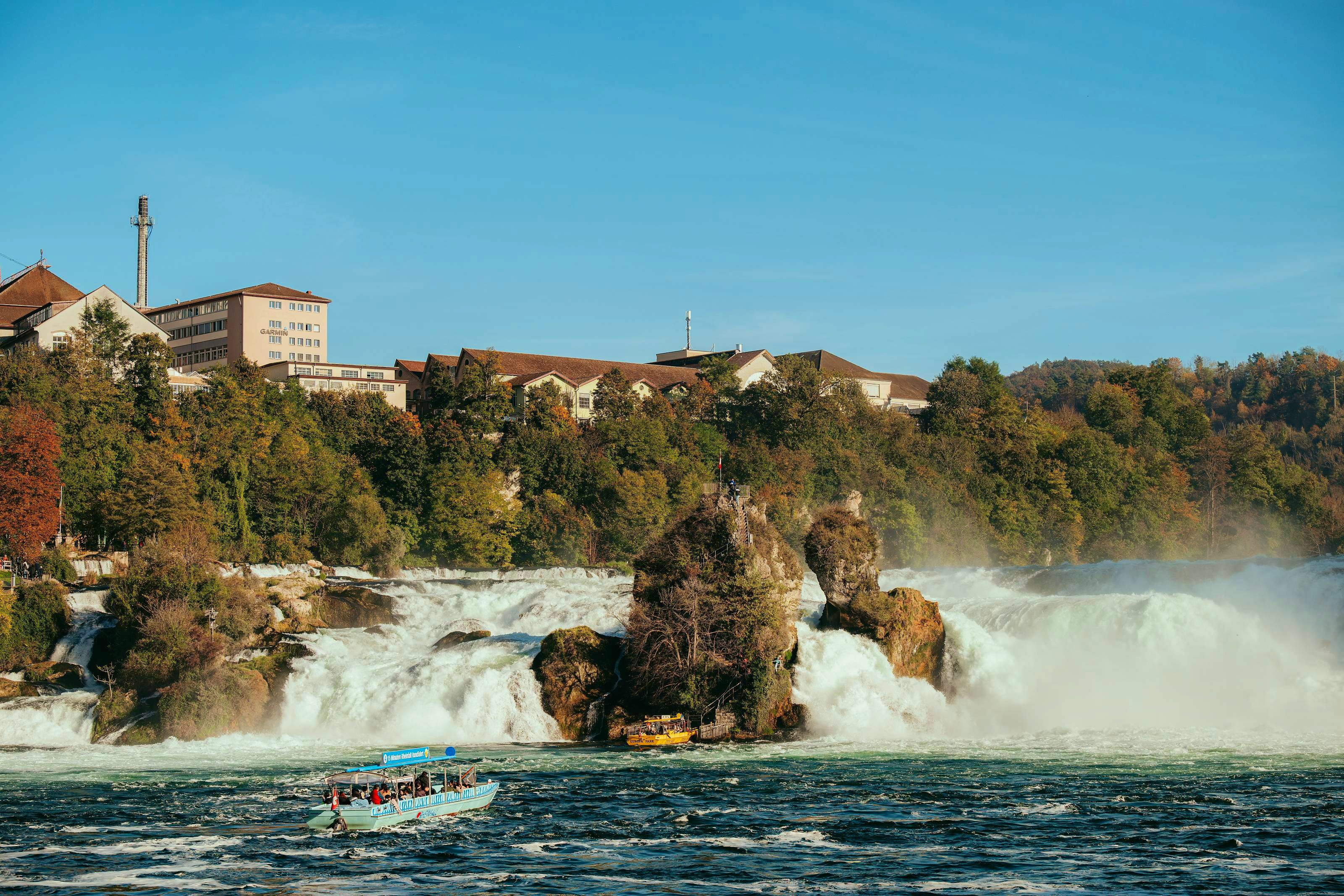 Foto delle cascate del Reno.