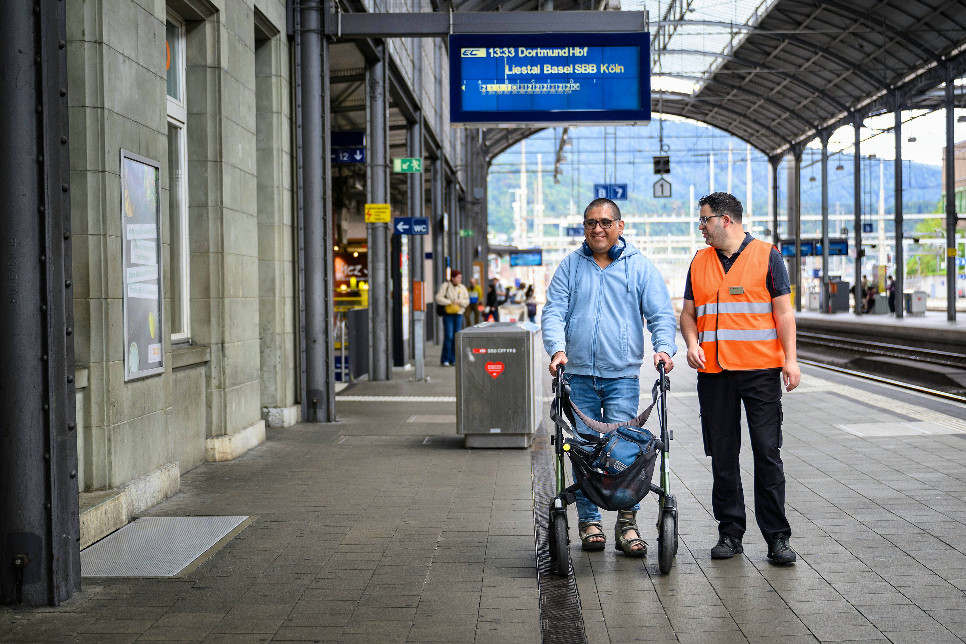 SBB Assist – enhanced assistance at SBB stations | SBB
