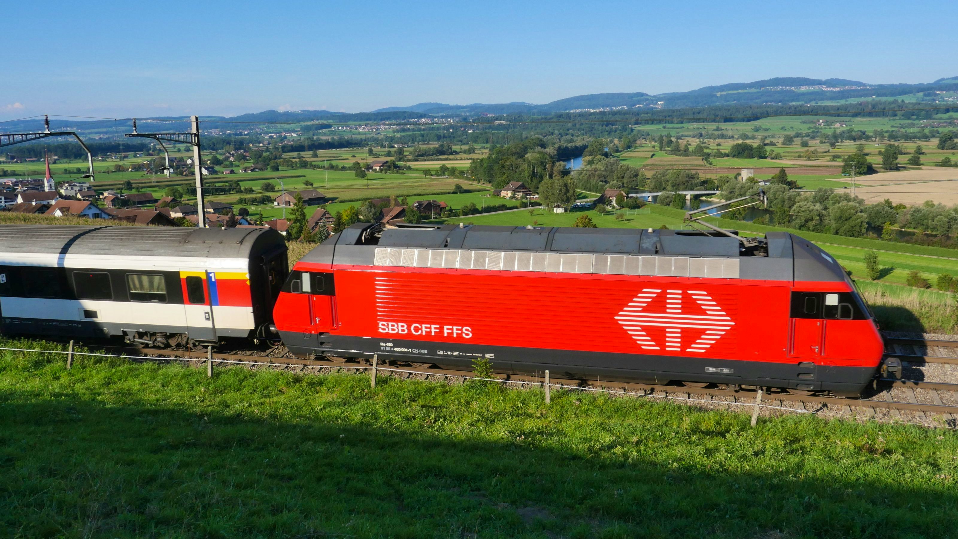 By special event train from Zurich to Lucerne SBB