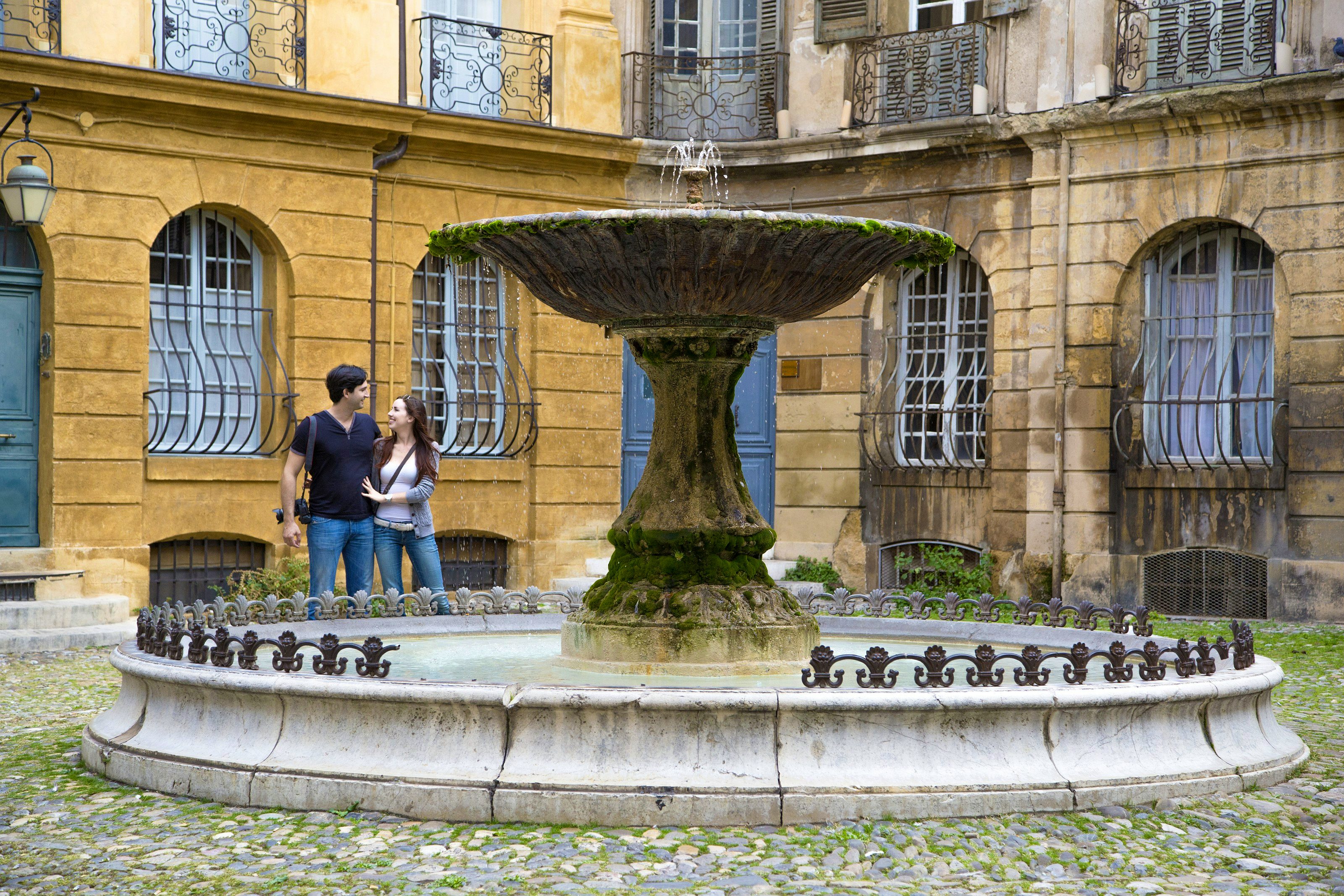 Brunnen in Aix-en-Provence